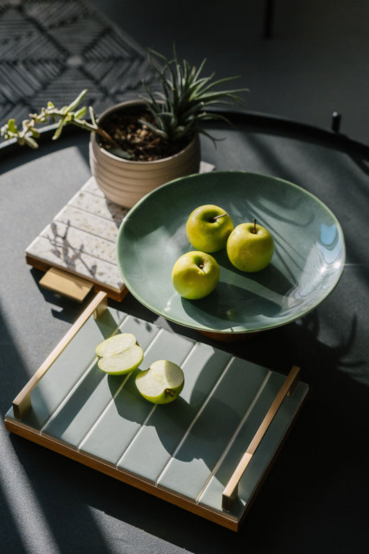 The Ocean Turquoise Serving Tray