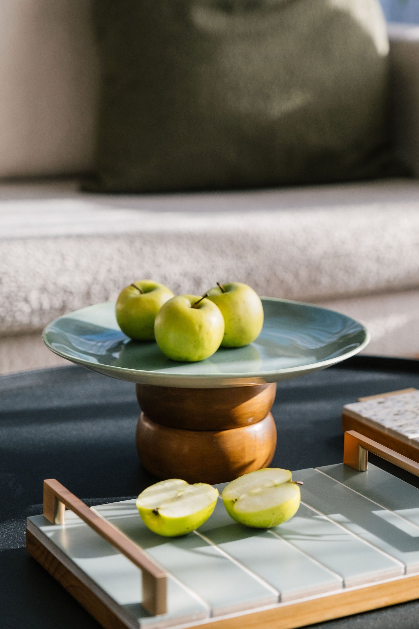 The Ocean Turquoise Serving Tray