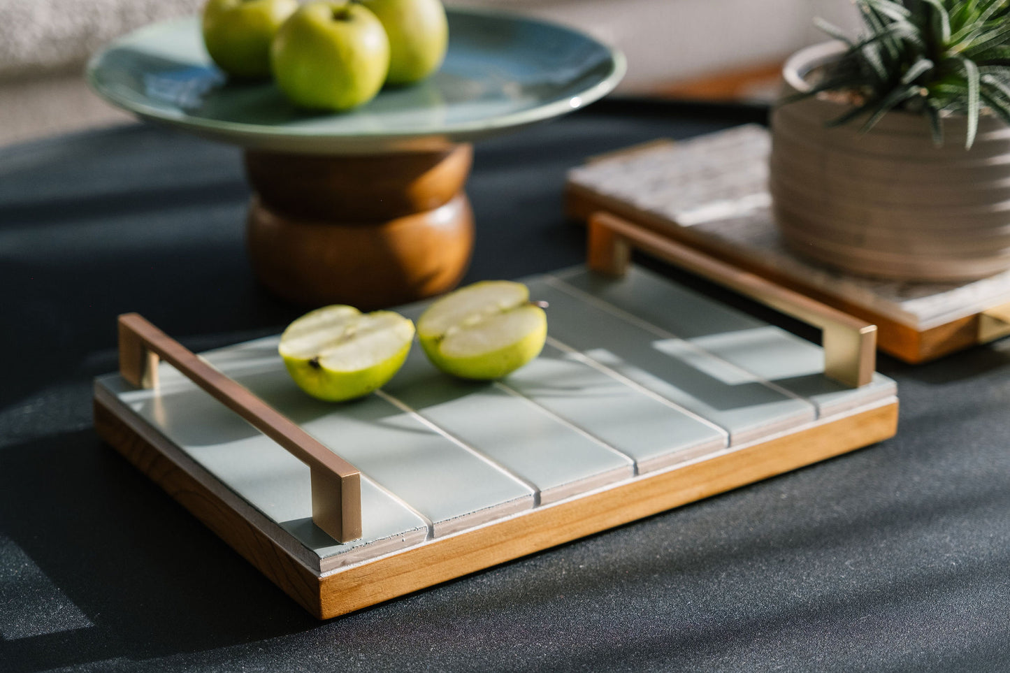 The Ocean Turquoise Serving Tray