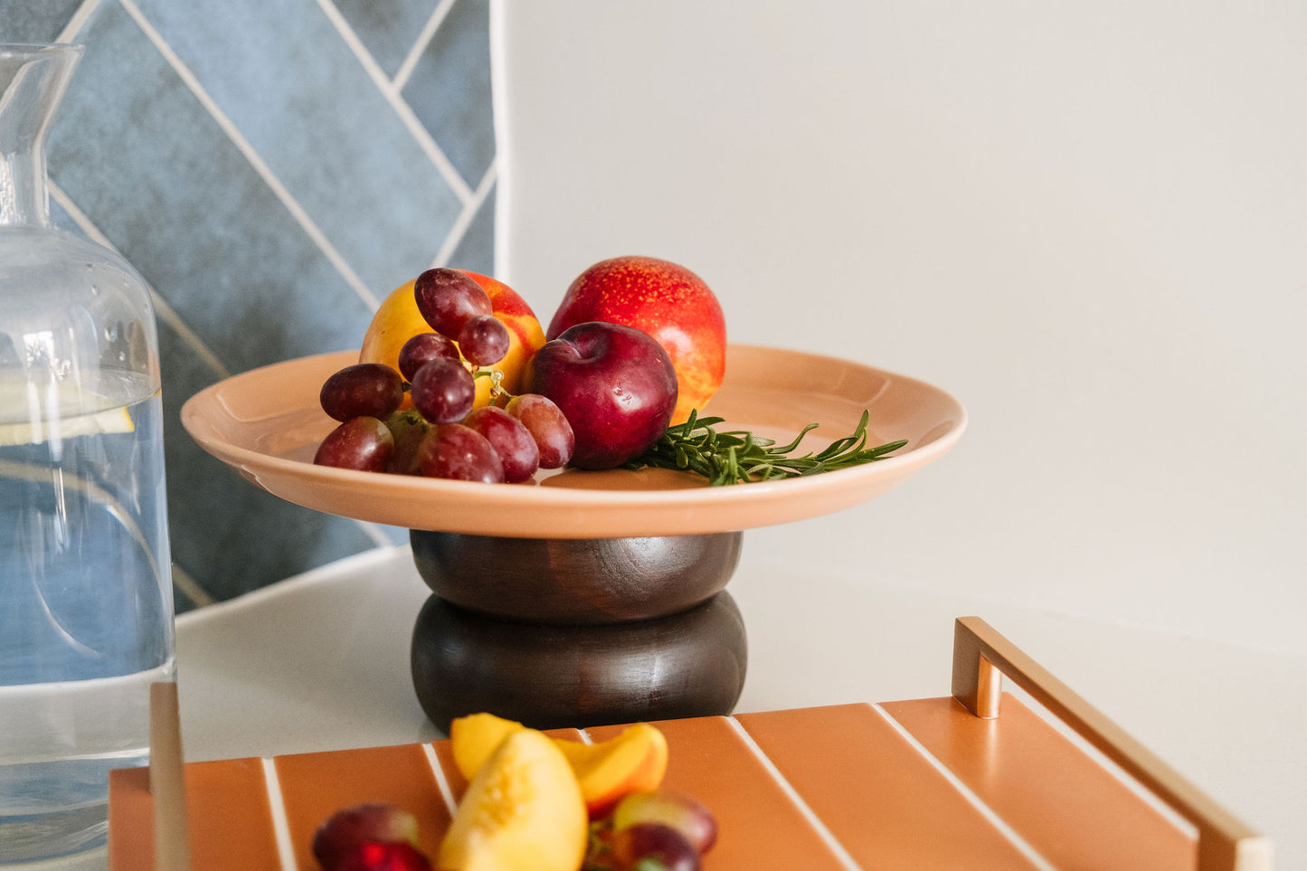 The Peach Cake Stand