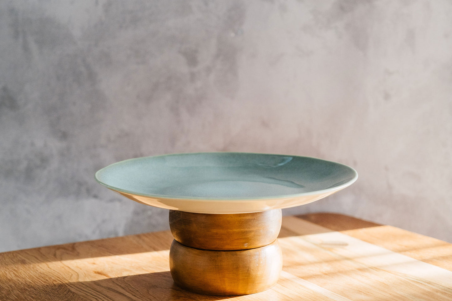 The Ocean Turquoise Cake Stand